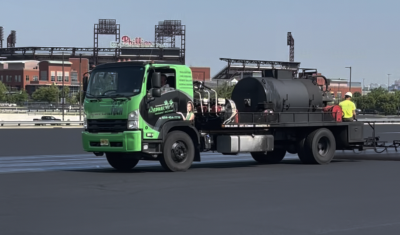 Photo 2: A finished pavement project showcasing quality and durability